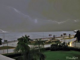 tempesta sul mare