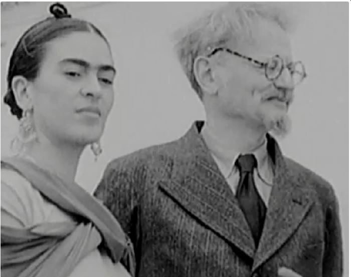Lev Trotskij e Frida Kahlo