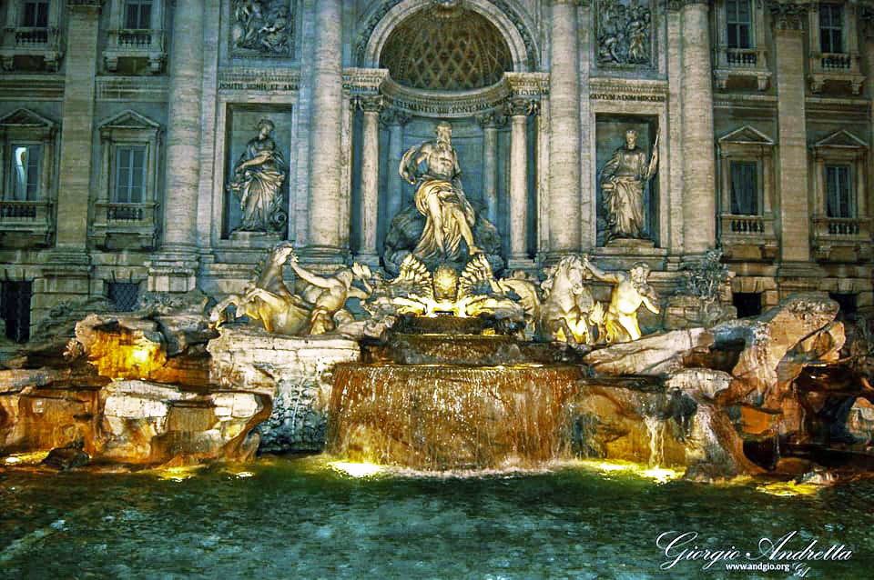 fontana di trevi